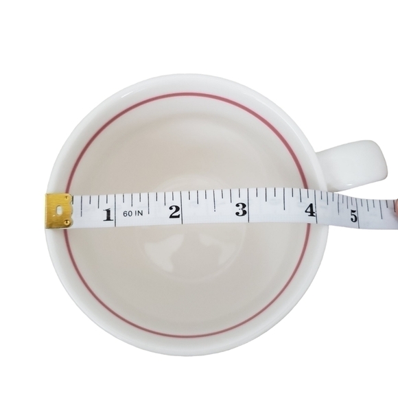 Vintage Starbucks 2007 Coffee Tea Cappuccino Mug White & Pink Raspberries - Picture 7 of 8